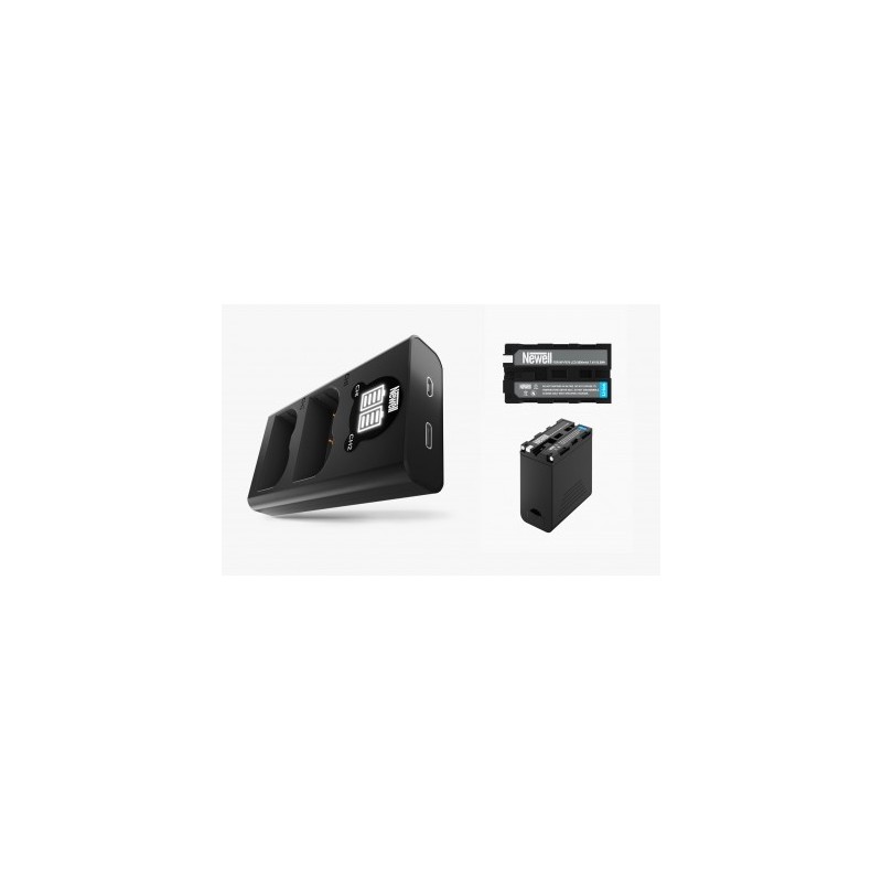 Comprar KIT 2x Baterías NP-F970 8600mAh + Cargador doble - Ganga Electrónica