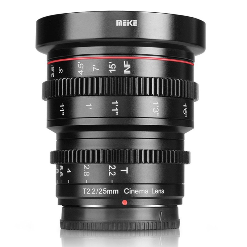 Objetivo Meike 25mm T2.2 Cine para Sony E APSC