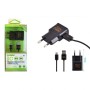 Comprar Cargador de viaje con cable Micro USB 1m 5v 1000mA Negro