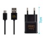 Comprar Cargador de viaje con cable Micro USB 1m 5v 1000mA Negro