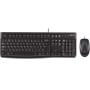 Teclado + mouse logitech mk120 usb 2.0 frances - Imagen 1