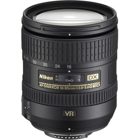 Comprar Nikkor AF-S 16-85mm f/3.5-5.6 G ED DX VR - Ganga Electrónica