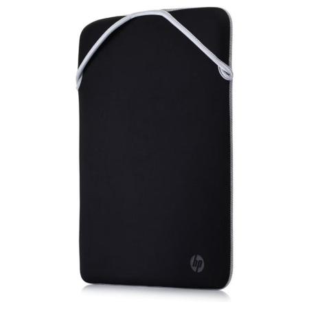 Funda HP 2F2J1AA Reversible para Portátiles hasta 14.1'/ Negro y Plata