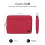 Funda Subblim Urban Laptop Sleeve para Portátiles hasta 15.6'/ Roja