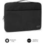 Maletín Subblim Elegant Laptop Sleeve para Portátiles hasta 15.6'/ Negro