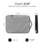 Maletín Subblim Advance Laptop Sleeve para Portátiles hasta 14'/ Gris