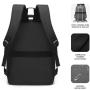 Mochila Subblim City Backpack para Portátiles hasta 15.6'/ Puerto USB/ Negra