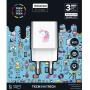 Cargador de Pared Tech One Tech Unicornio Dream/ 2xUSB/ 2.4A/ Blanco