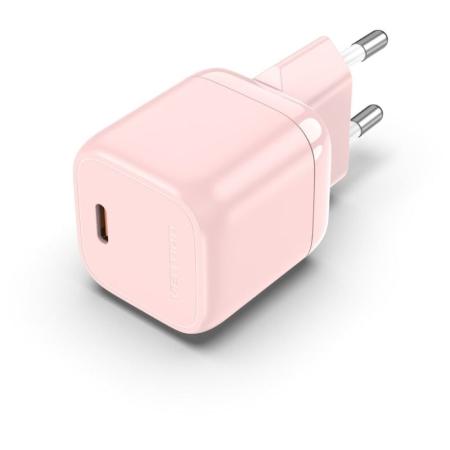 Cargador de Pared Vention FAKP0-EU/ 1xUSB Tipo-C/ 30W