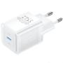 Cargador Gan de Pared Vention FEPW0-EU/ 1xUSB Tipo-C/ 20W