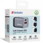 Cargador de Pared Universal Verbatim GNC-35/ 1xUSB Tipo-C/ 1xUSB/ 35W