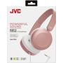 Auriculares JVC HA-S31M/ con Micrófono/ Jack 3.5/ Rosas