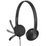 Auriculares Logitech H340/ con Micrófono/ USB/ Negros