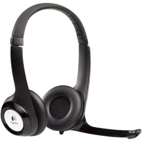 Auriculares Logitech H390/ con Micrófono/ USB/ Negros