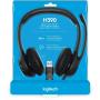 Auriculares Logitech H390/ con Micrófono/ USB/ Negros