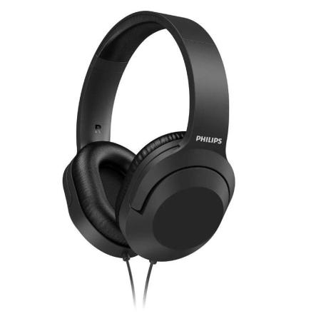 Auriculares Philips TAH2005/ Jack 3.5/ Negros