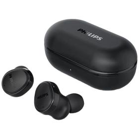 Auriculares Bluetooth Philips TAT4556BK con estuche de carga/ Autonomía 9h/ Negros