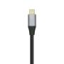 Cable Conversor Aisens A109-0393/ USB Tipo-C Macho - HDMI Macho/ Hasta 27W/ 1250Mbps/ 1.8m/ Negro