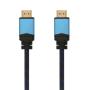 Cable HDMI 2.0 4K Aisens A120-0355/ HDMI Macho - HDMI Macho/ Hasta 10W/ 2250Mbps/ 50cm/ Negro y Azul