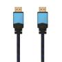Cable HDMI 2.0 4K Aisens A120-0357/ HDMI Macho - HDMI Macho/ Hasta 10W/ 2250Mbps/ 2m/ Negro/ Azul