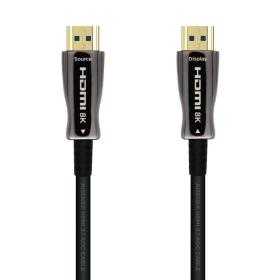 Cable HDMI 2.1 AOC 8K Aisens A153-0516/ HDMI Macho - HDMI Macho/ 15m/ Negro
