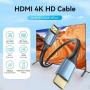 Cable HDMI 2.0 4K Vention ALHSF/ HDMI Macho - HDMI Macho/ 1m/ Azul