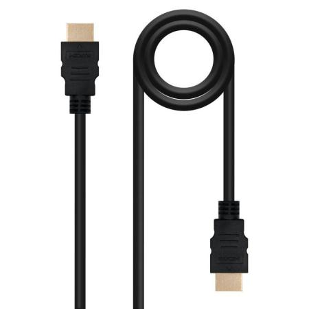 Cable HDMI 1.4 Nanocable 10.15.1703/ HDMI Macho - HDMI Macho/ 3m/ Negro