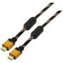 Cable HDMI 2.0 4K Nanocable 10.15.1602/ HDMI Macho - HDMI Macho/ 1.5m/ Negro/ Naranja