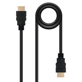 Cable HDMI 1.4 Nanocable 10.15.1700/ HDMI Macho - HDMI Macho/ 1m/ Negro