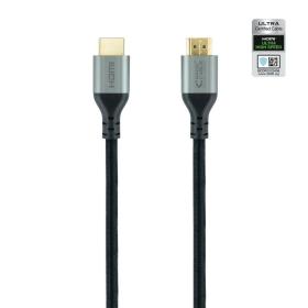 Cable HDMI 2.1 8K Nanocable 10.15.8102/ HDMI Macho - HDMI Macho/ 2m/ Certificado/ Negro