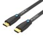 Cable HDMI 2.0 4K Vention AAMBG/ HDMI Macho - HDMI Macho/ 1.5m/ Negro