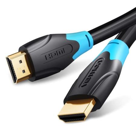 Cable HDMI 2.0 4K Vention AACBE/ HDMI Macho - HDMI Macho/ 75cm/ Negro