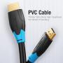 Cable HDMI 2.0 4K Vention AACBM/ HDMI Macho - HDMI Macho/ 12m/ Negro