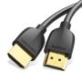 Cable HDMI 2.0 4K Portatil Vention AAIBF/ HDMI Macho - HDMI Macho/ 1m/ Negro