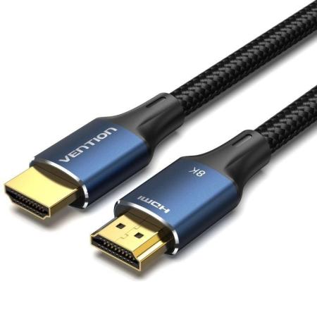 Cable HDMI 2.1 8K Vention ALGLJ/ HDMI Macho - HDMI Macho/ 5m/ Azul