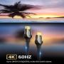 Cable HDMI 2.0 4K Vention VAA-B05-B075/ HDMI Macho - HDMI Macho/ 75cm/ Negro