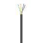 Bobina de Cable RJ45 para Exteriores UTP AWG23 Aisens A135-0675 Cat.6/ 100m/ Impermeable/ Negro