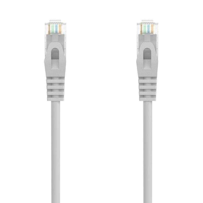 Cable de Red RJ45 AWG24 UTP Aisens A145-0555 Cat.6A/ LSZH/ 20m/ Gris