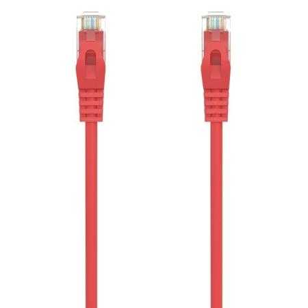 Cable de Red RJ45 AWG24 UTP Aisens A145-0556 Cat.6A/ LSZH/ 25cm/ Rojo