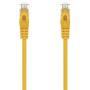 Cable de Red RJ45 AWG24 UTP Aisens A145-0565 Cat.6A/ LSZH/ 50cm/ Amarillo
