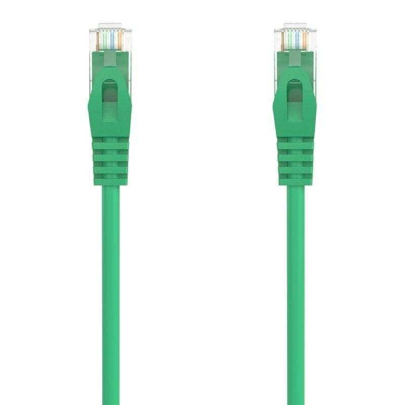 Cable de Red RJ45 AWG24 UTP Aisens A145-0579 Cat.6A/ LSZH/ 50cm/ Verde