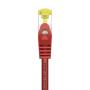 Cable de Red RJ45 SFTP Aisens A146-0470 Cat.7/ 1m/ Rojo