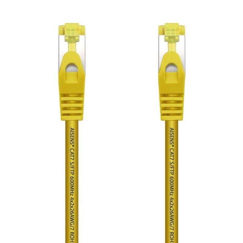 Cable de Red RJ45 SFTP Aisens A146-0473 Cat.7/ 50cm/ Amarillo