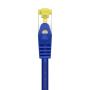 Cable de Red RJ45 SFTP Aisens A146-0476 Cat.7/ 25cm/ Azul