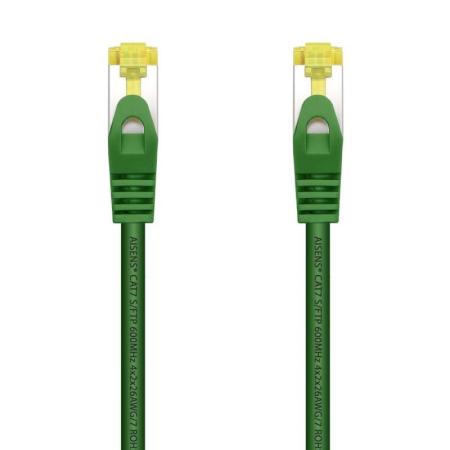 Cable de Red RJ45 SFTP Aisens A146-0480 Cat.7/ 25cm/ Verde