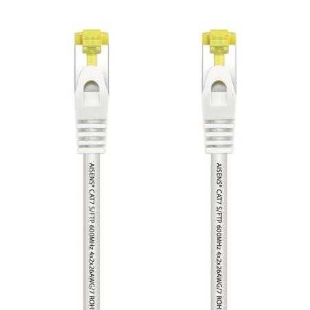 Cable de Red RJ45 SFTP Aisens A146-0488 Cat.7/ 25cm/ Blanco