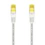 Cable de Red RJ45 SFTP Aisens A146-0489 Cat.7/ 50cm/ Blanco