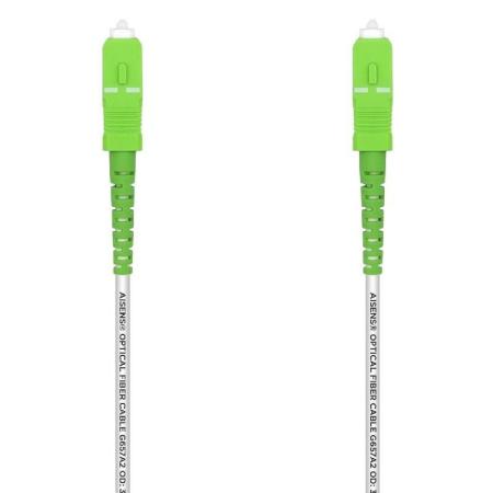 Cable de Fibra Óptica G657A2 3.0 Aisens A152-0495/ LSZH/ 3m/ Blanco