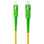 Cable de Fibra Óptica G657A2 Nanocable 10.20.0003/ LSZH/ 3m/ Amarillo