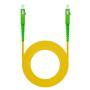 Cable de Fibra Óptica G657A2 Nanocable 10.20.0030/ LSZH/ 30m/ Amarillo